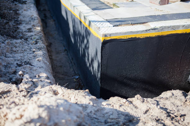 Residential Wet Basement Repair installation at a Fairless Hills, PA home by SJ Waterproofing Pros